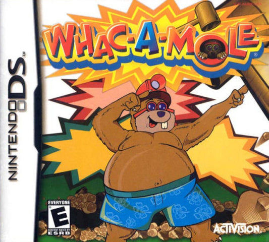 Whac-A-Mole cover art for Nintendo DS (DS) video game