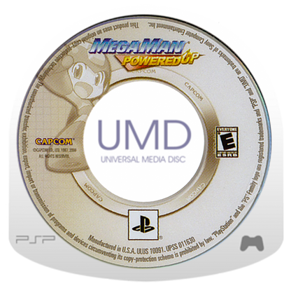 Mega Man Dual Pack PlayStation Portable PSP for action platforming video game fans featuring classic Mega Man adventures side scrolling gameplay challenging robot master battles iconic weapons fast paced platforming retro Capcom action two games in one collectible gaming appeal UMD disc