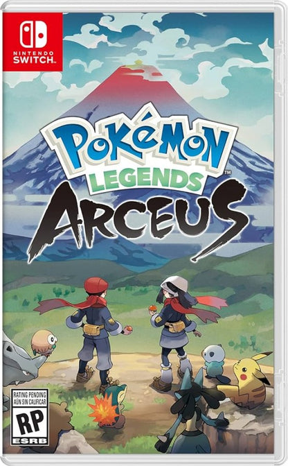 Pokemon Legends Arceus cover art for Nintendo Switch NS video game