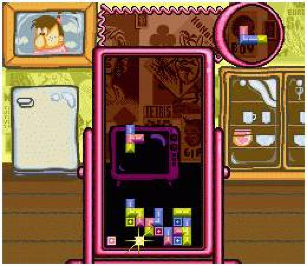 Tetris 2 for Super Nintendo Entertainment System with classic puzzle-matching gameplay theme gameplay