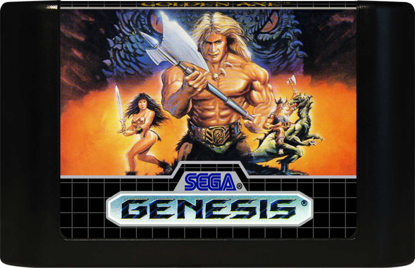 Golden Axe cartridge for Sega Genesis GEN video game