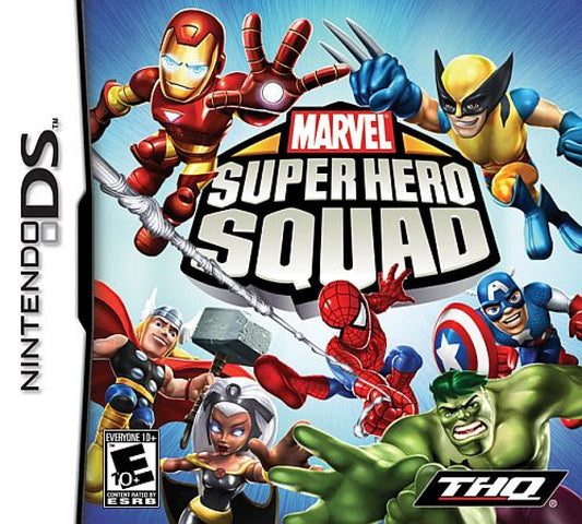 Marvel Super Hero Squad cover art for Nintendo DS (DS) video game