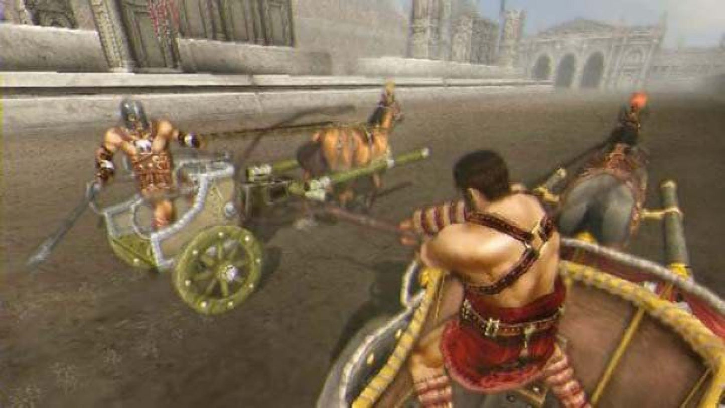 Shadow of Rome – PlayStation 2 (PS2) video game gameplay, action-adventure/hack-and-slash game.