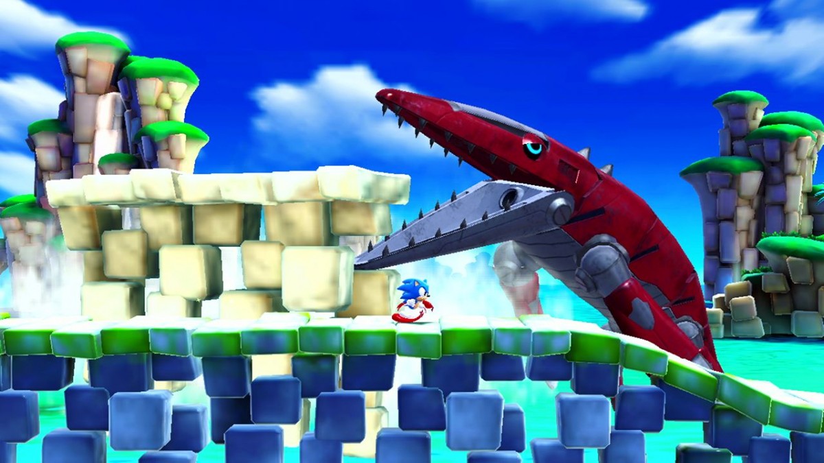 Sonic Superstars Nintendo Switch 2D platformer new Sonic game four playable characters Emerald powers local co-op multiple endings retro modern style Sonic Team gameplay