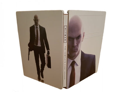 Hitman The Complete First Season Steelbook Edition PS4 game featuring episodic stealth assassination gameplay, open ended mission design, and collectible steelbook packaging steelbook