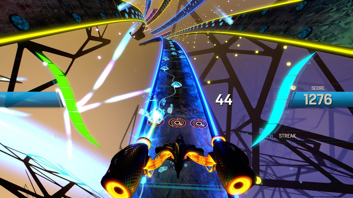 Amplitude PS2 music rhythm video game gameplay
