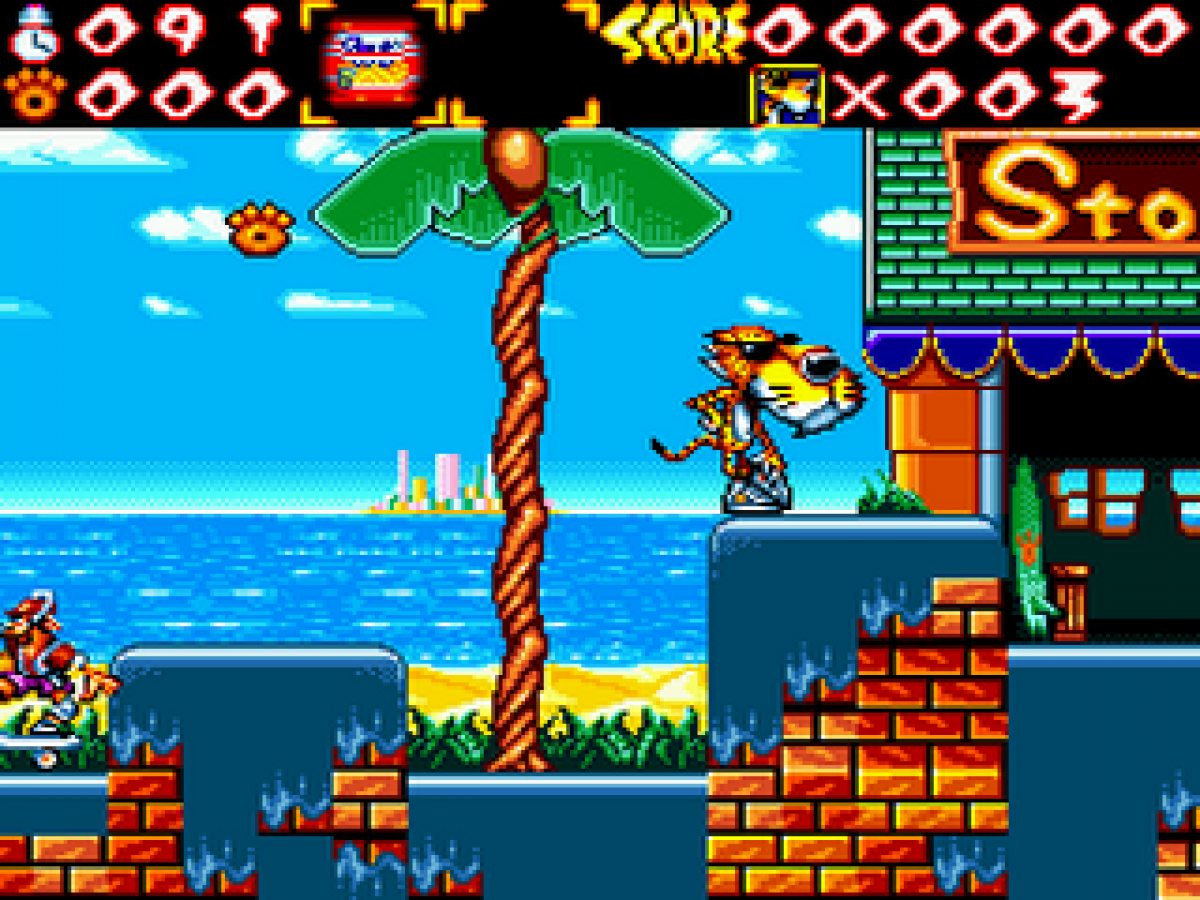 Chester Cheetah: Wild Wild Quest gameplay for Sega Genesis (GEN) video game