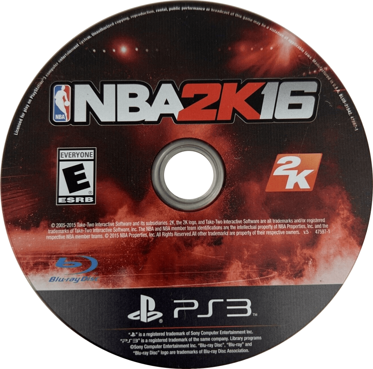 NBA 2K16 PlayStation 3 video game featuring realistic basketball simulation official NBA teams MyCareer MyTeam modes cinematic gameplay presentation and classic sports title for Sony console disc