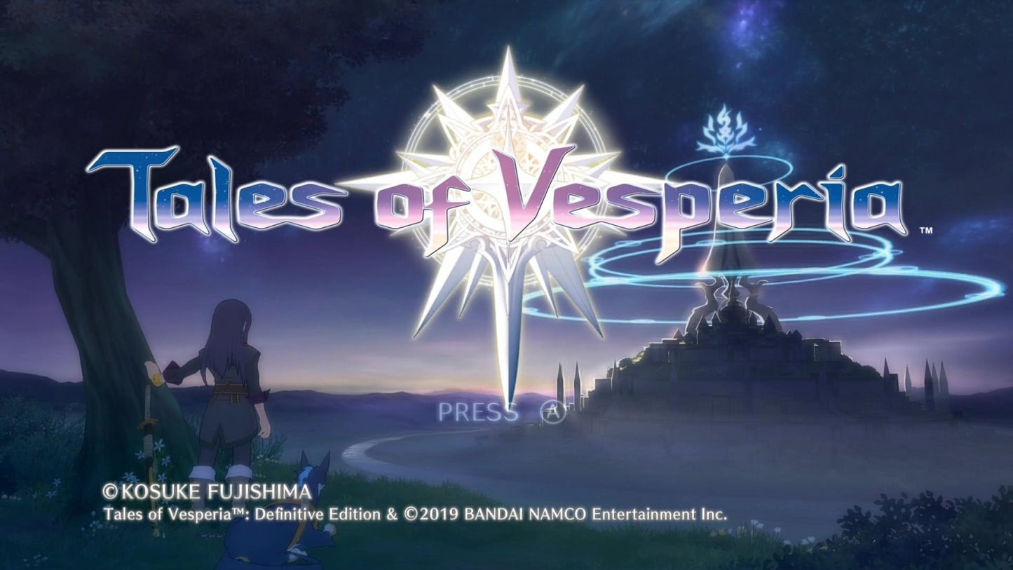 Tales of Vesperia: Definitive Edition video game gameplay for Nintendo Switch (NS) video game