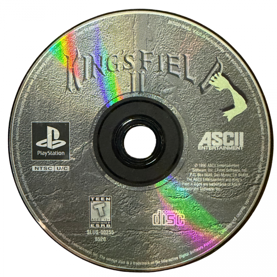King's Field II PlayStation PS1 for action role playing video game fans featuring first person dungeon exploration dark fantasy environments sword and magic combat challenging enemies character progression mysterious quests atmospheric gameplay and immersive fantasy adventure collectible retro PlayStation gaming appeal disc