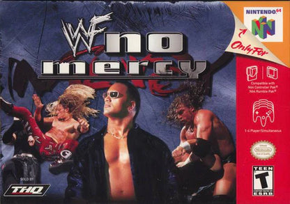 WWF No Mercy cover art for Nintendo 64 (N64) video game