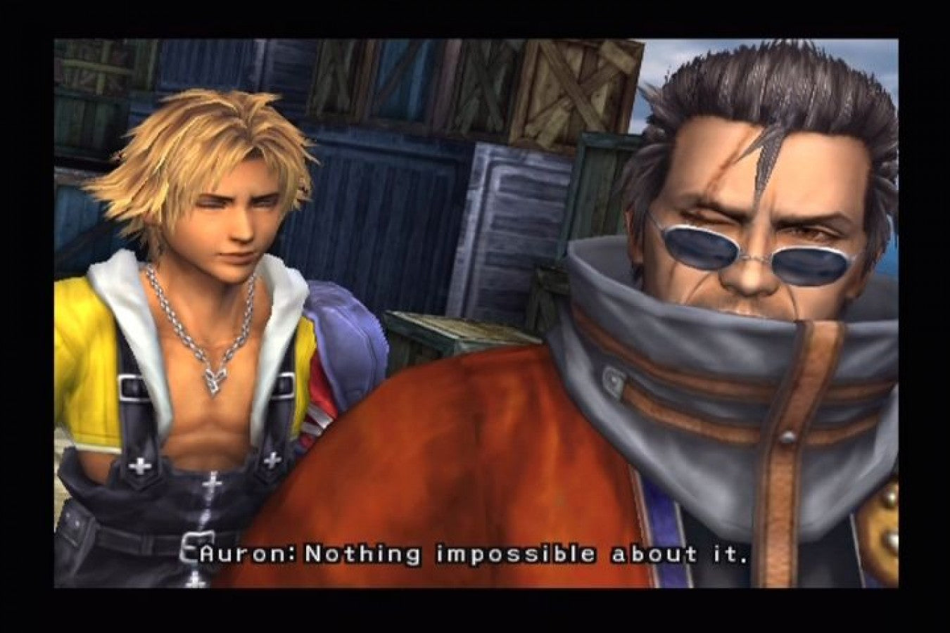 Final Fantasy X gameplay for PlayStation 2 (PS2) fantasy role-playing adventure video game