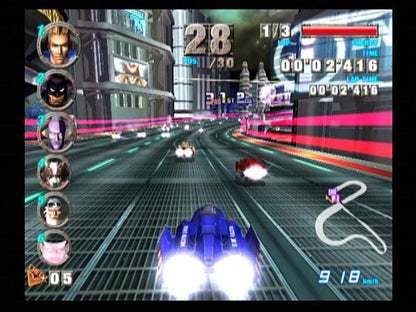 F-Zero GX Player’s Choice GameCube game featuring high-speed futuristic racing, challenging tracks, and intense competitive gameplay