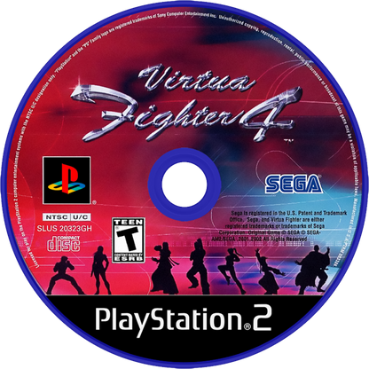 Virtua Fighter 4 for PlayStation 2 3D fighting game featuring martial arts combat diverse fighters arcade mode and competitive versus gameplay disc