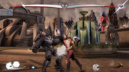 Injustice: Gods Among Us [Ultimate Edition] – PlayStation 4 (PS4) video game gameplay, superhero fighting game.