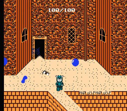 Deadly Towers retro NES video game Deadly Towers fantasy action adventure dungeon exploration sword combat classic RPG gameplay console title Nintendo Entertainment System release gameplay