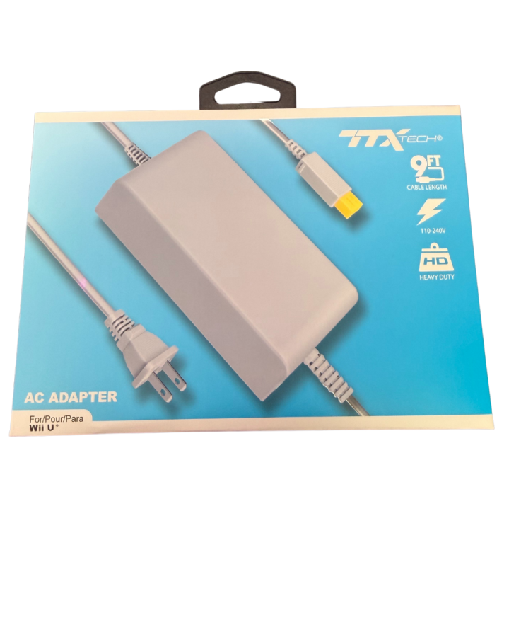 TTX Tech AC adapter accessory for Nintendo Wii U WiiU