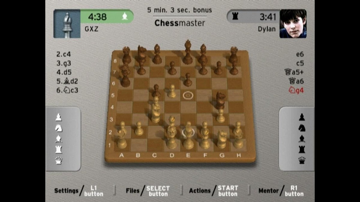 Chessmaster for PlayStation 2 with classic chess simulation and strategy gameplay theme gameplay