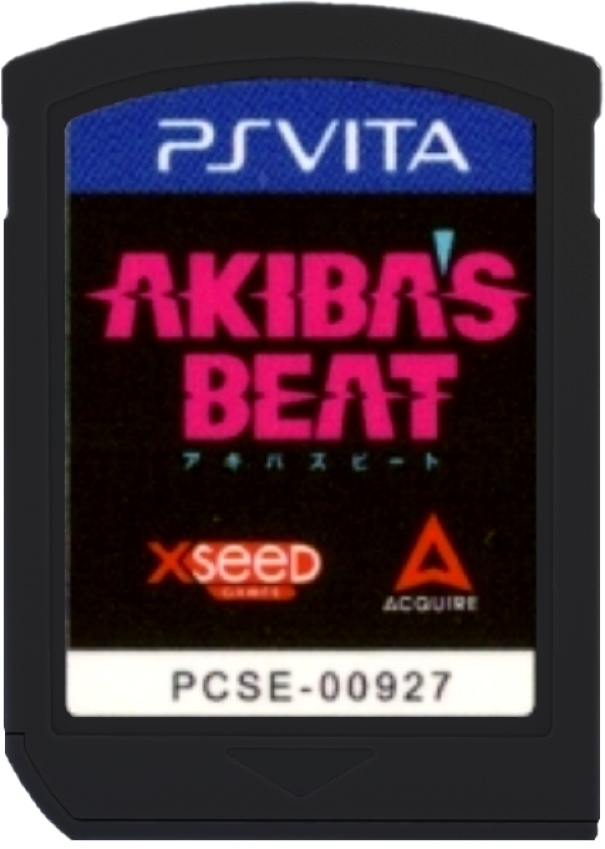 Akiba's Beat cartridge for PlayStation Vita (PS VITA) JRPG video game