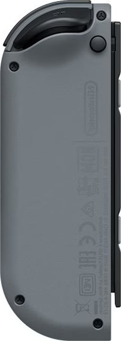 Nintendo Switch Gray Joy-Con Controller for video game enthusiasts featuring vibrant green finish wireless motion controls HD Rumble responsive buttons multiplayer compatibility versatile handheld and docked play support and collectible gaming appeal  back