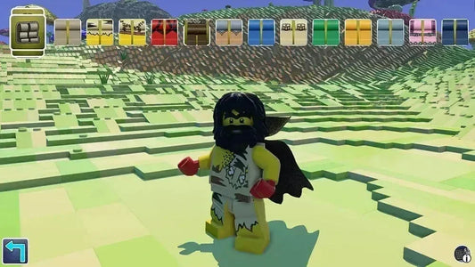 LEGO Worlds Xbox One video game featuring open world sandbox gameplay creative building exploration procedural environments multiplayer fun and family friendly LEGO adventure experience gameplay