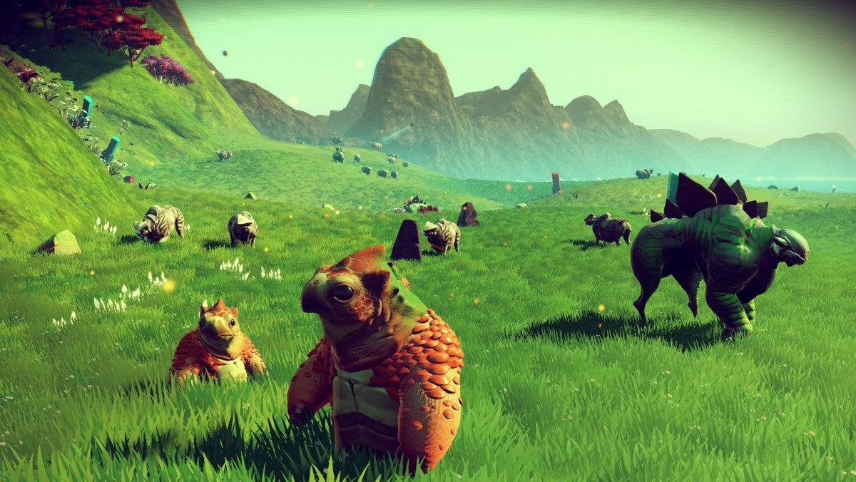 No Man’s Sky gameplay for Xbox One (XONE) action-adventure survival video game
