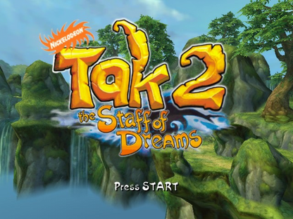 Tak 2 The Staff of Dreams Nintendo GameCube for retro video game enthusiasts featuring action platforming gameplay fantasy adventure missions magical abilities exploration based levels puzzle solving mechanics and collectible gaming appeal gameplay 