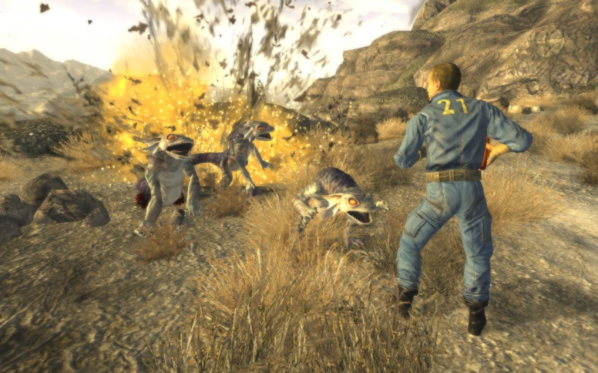 Fallout: New Vegas gameplay for PlayStation 3 (PS3) video game