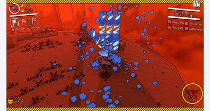 Demon Turf gameplay for Xbox Series X (XSX) 3D platformer action-adventure video game