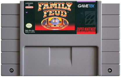 Family Feud cartridge for Super Nintendo Entertainment System SNES retro video game