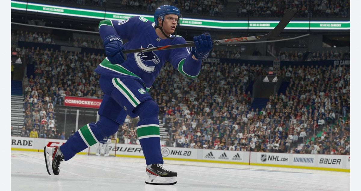 NHL 20 gameplay for Xbox One (XONE) sports hockey video game