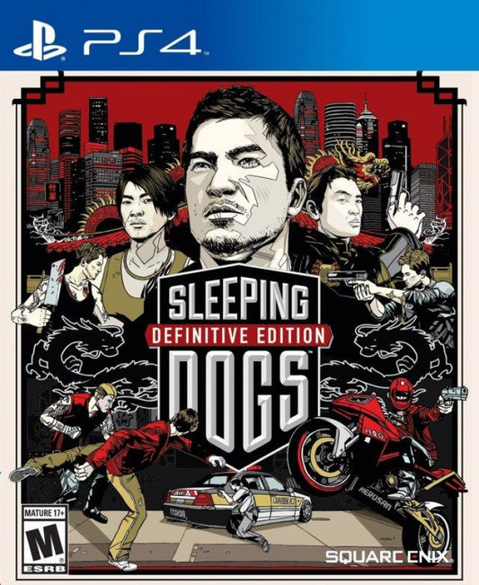 Sleeping Dogs [Definitive Edition] cover art for PlayStation 4 (PS4) video game