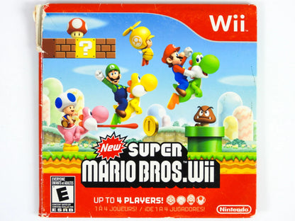 New Super Mario Bros Not For Resale cover art for Nintendo Wii (Wii) video game