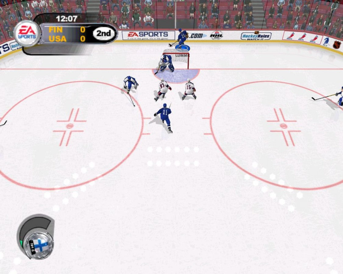 NHL 2003 – PlayStation 2 (PS2) video game gameplay, ice hockey sports game.