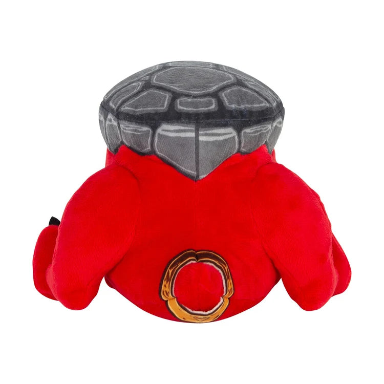Klonk the Rockbrow Squig 8 Inch Plush Warhammer collectible plush toy featuring Rockbrow Squig character design fantasy creature styling soft stuffed figure detailed character features 8 inch display size tabletop gaming merchandise plush toy collection shelf decor Warhammer fan gift and collectible appeal
