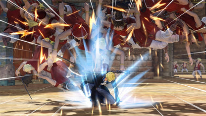 One Piece Pirate Warriors 3 Steelbook PlayStation 4 PS4 video game, anime action hack and slash, musou gameplay, collectible steelbook edition gameplay screenshot