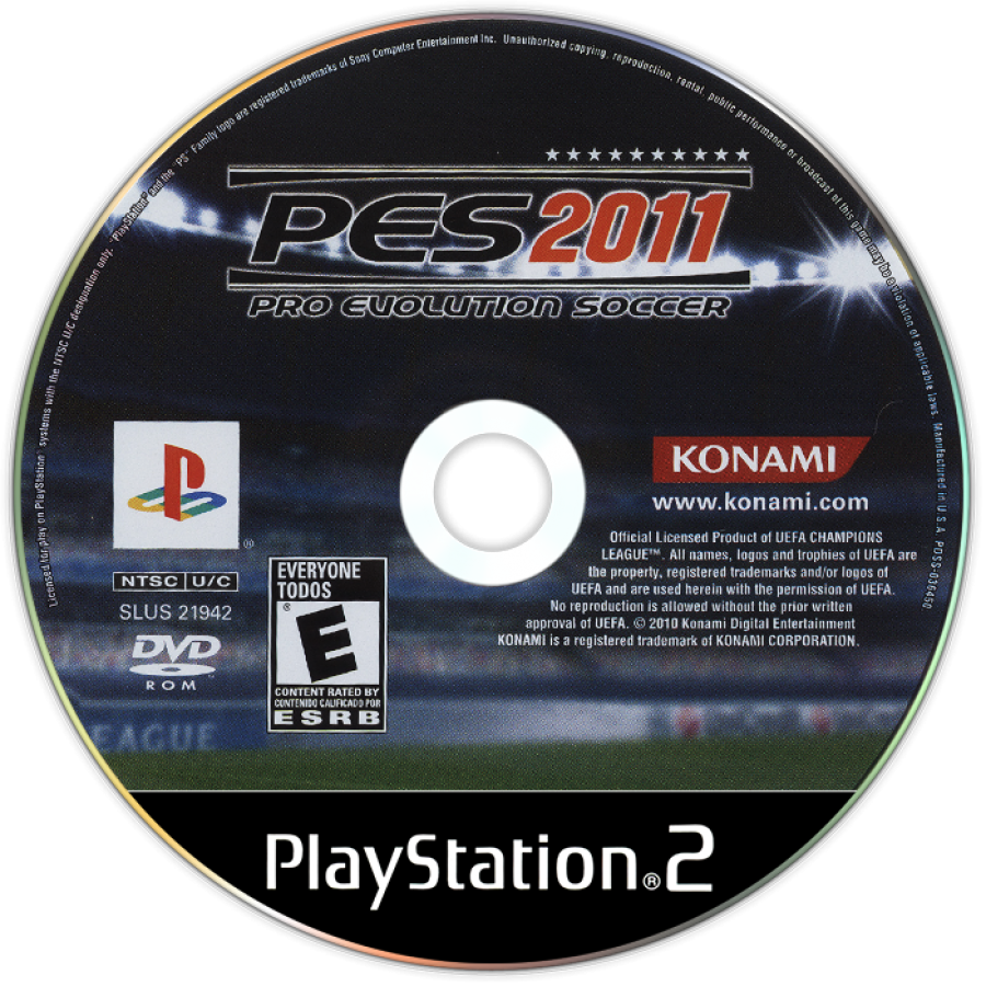 Pro Evolution Soccer 2011 PlayStation 2 PS2 for retro video game enthusiasts featuring realistic soccer simulation gameplay authentic team management tactical formations competitive multiplayer matches skill based controls international football action and collectible gaming appeal disc
