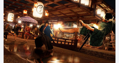 Like a Dragon: Ishin! – PlayStation 4 (PS4) video game gameplay, action-adventure RPG.