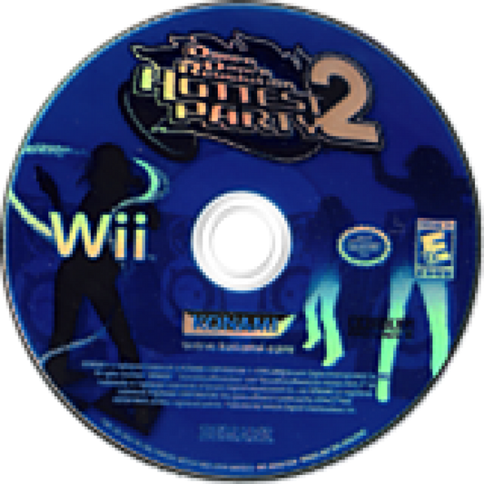 Dance Dance Revolution Hottest Party 2 disc cover art for Nintendo Wii Wii video game