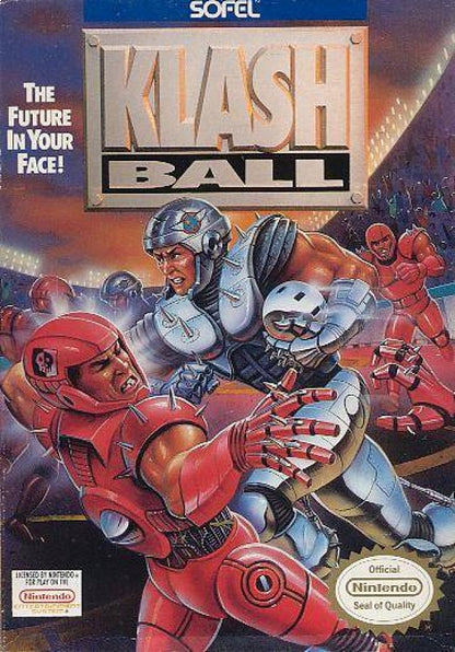 Klash Ball cover art for Nintendo Entertainment System (NES) video game