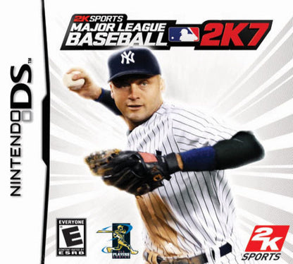 Major League Baseball 2K7 cover art for Nintendo DS (DS) baseball sports video game