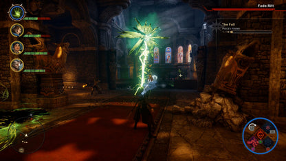 Dragon Age Inquisition Deluxe Edition Xbox One fantasy action RPG with party based combat, dragon battles, open world exploration, and bonus digital content included, tested working, fast shipping gameplay