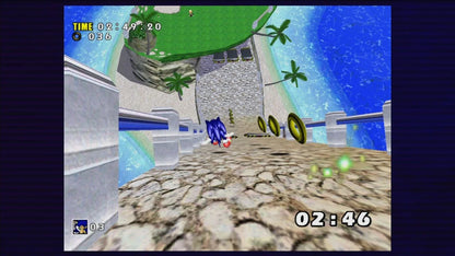 Sonic Adventure DX Director’s Cut GameCube game featuring fast-paced 3D platforming action and classic Sonic gameplay screenshot