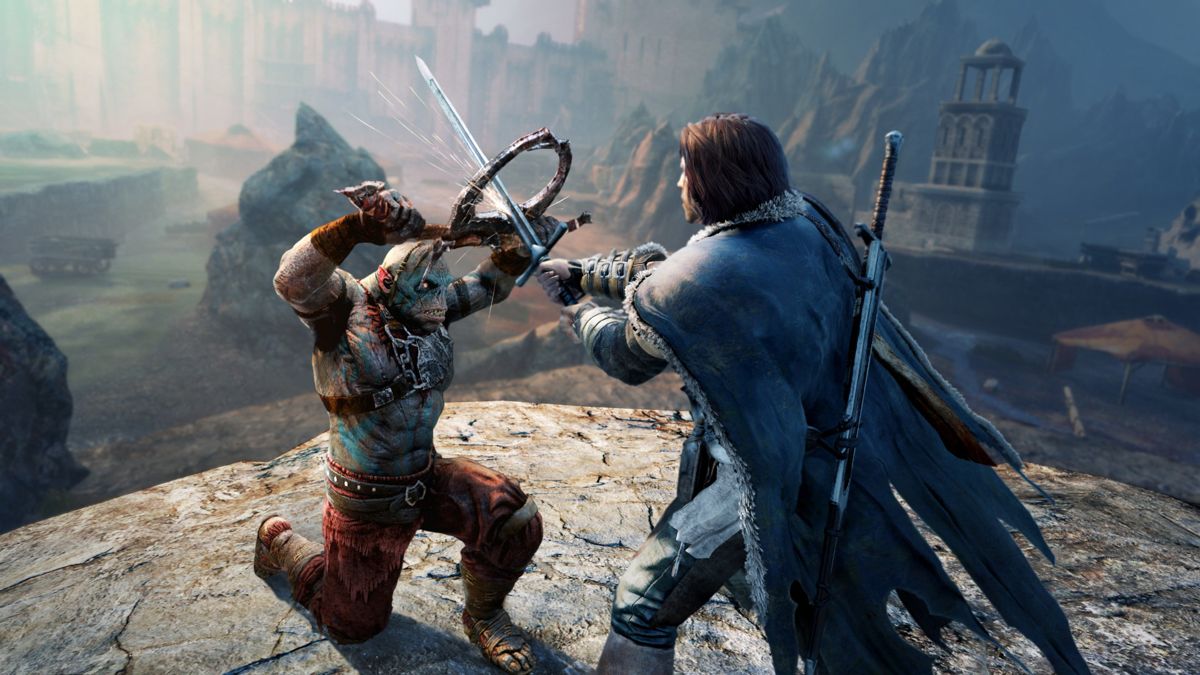 Middle Earth: Shadow of Mordor – PlayStation 4 (PS4) video game gameplay, action adventure game