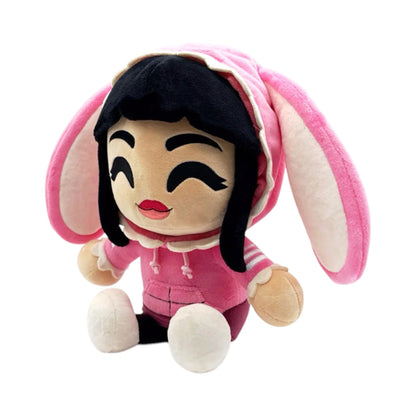 Feng Min 9 Inch Plush collectible Dead by Daylight DBD character plush featuring Feng Min soft plush construction detailed survivor character styling 9 inch size huggable collectible display item video game merchandise and gaming collectible appeal left side