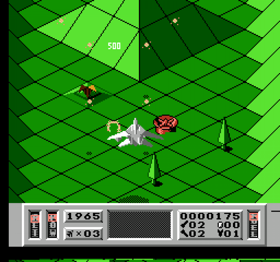 Captain Skyhawk gameplay image for Nintendo Entertainment System (NES) retro video game