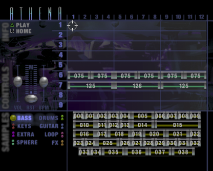 eJay Clubworld gameplay for PlayStation 2 (PS2) music creation and rhythm video game
