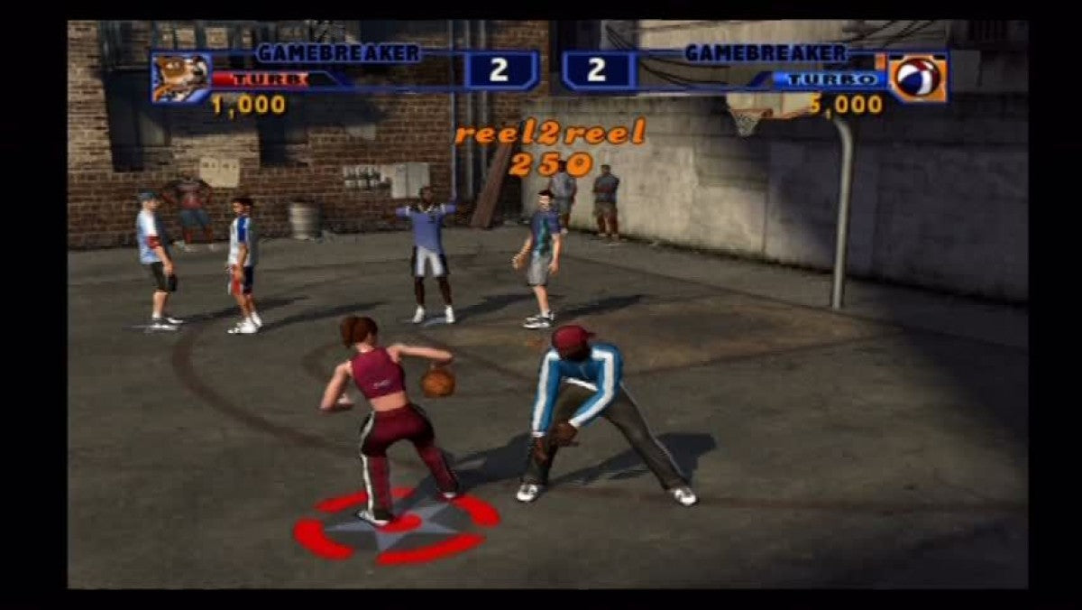 NBA Street Vol. 2 [Greatest Hits] – PlayStation 2 (PS2) arcade basketball sports video game gameplay