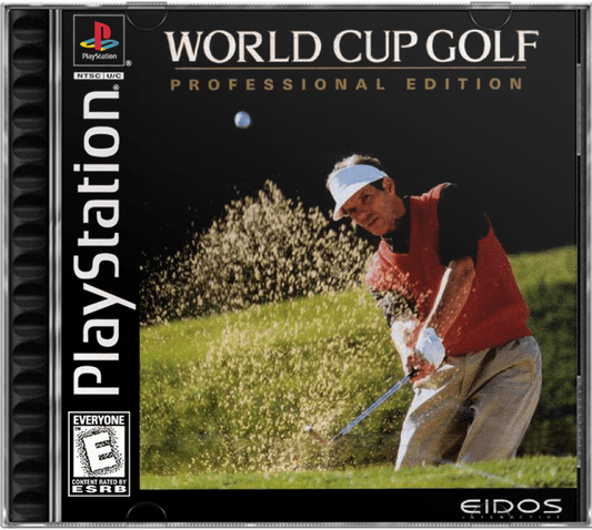World Cup Golf [Professional Edition] cover art for PlayStation 1 (PS1) video game