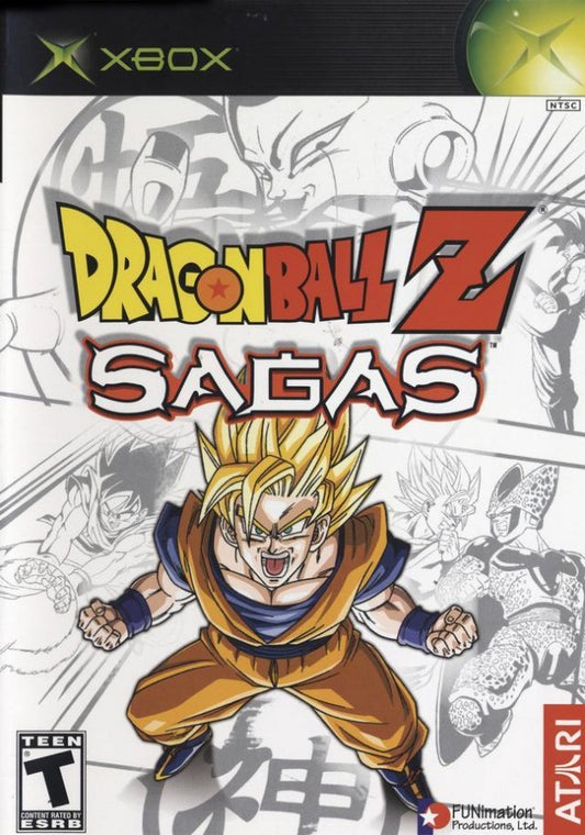 Dragon Ball Z: Sagas cover art for Xbox (XBOX) video game